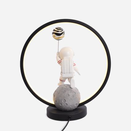 Zuma Line - Lampada da tavolo LED LED/4W/5V nero