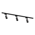 Zuma Line - Faretti da incasso nel sistema 3xGU10/35W/230V nero