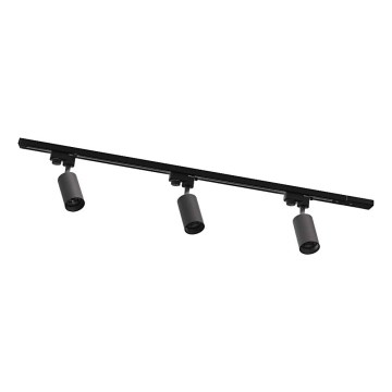 Zuma Line - Faretti da incasso nel sistema 3xGU10/35W/230V nero