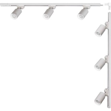 Zuma Line - Faretto a sistema di binari 6xGU10/35W/230V bianco