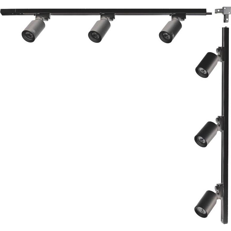 Zuma Line - Faretto a sistema di binari 6xGU10/35W/230V nero