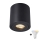 Zuma Line - Faretto da bagno dimmerabile LED RGBW 1xGU10/4,8W/230V IP44 nero + telecomando