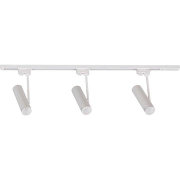 Zuma Line - Faretto da incasso nel sistema a binario 3xGU10/35W/230V bianco