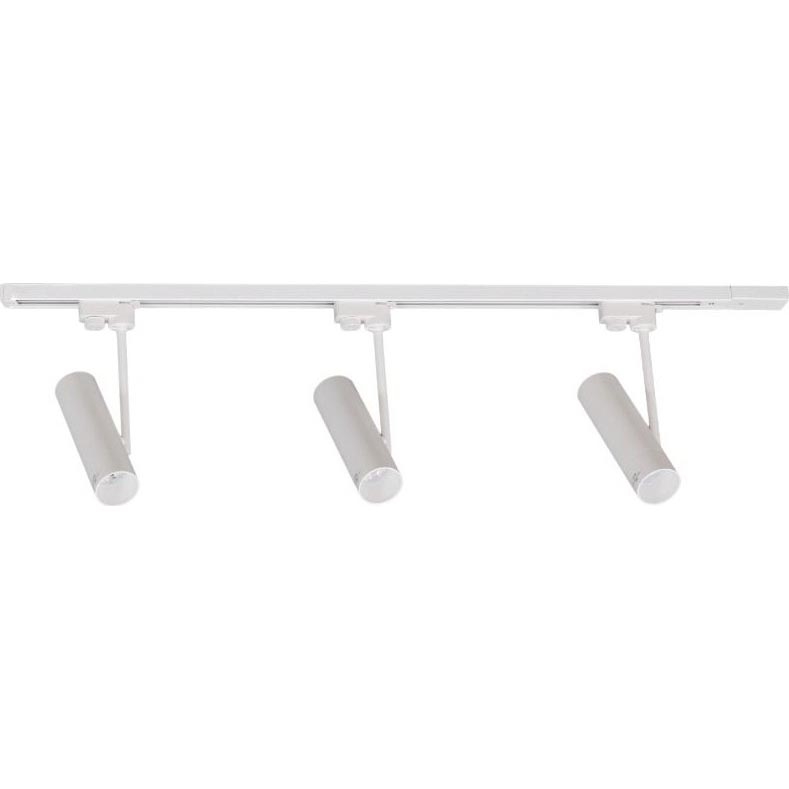 Zuma Line - Faretto da incasso nel sistema a binario 3xGU10/35W/230V bianco