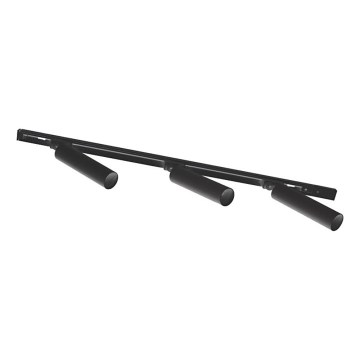 Zuma Line - Faretto da incasso nel sistema a binario 3xGU10/35W/230V nero