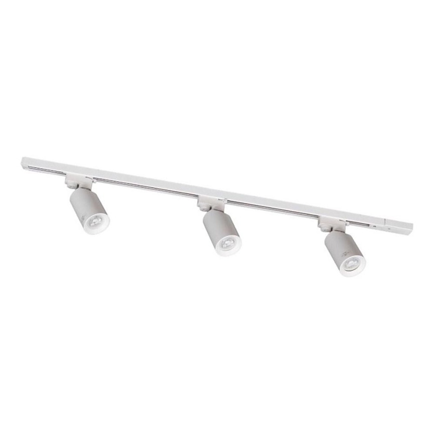 Zuma Line - Faretto nel sistema a binario 3xGU10/35W/230V bianco