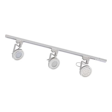 Zuma Line - Faretto per binario 3xGU10/15W/230V bianco