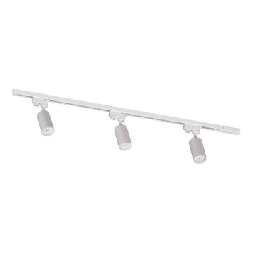 Zuma Line - Faretto per sistema 3xGU10/35W/230V bianco