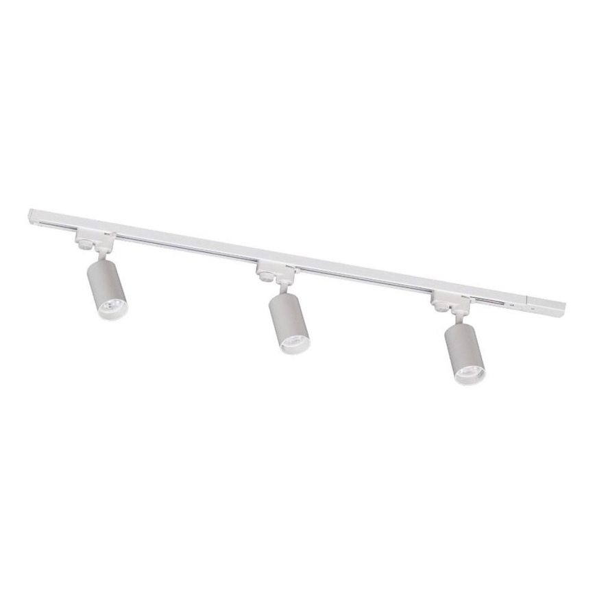 Zuma Line - Faretto per sistema 3xGU10/35W/230V bianco