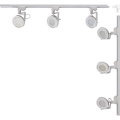 Zuma Line - Faretto per sistema a binario 6xGU10/15W/230V bianco