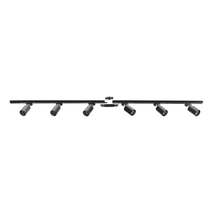 Zuma Line - Faretto per sistema a binario 6xGU10/35W/230V nero