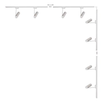 Zuma Line - Faretto per sistema a binario 8xGU10/35W/230V bianco