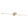 Zuma Line - Illuminazione a LED per specchi da bagno LED/8W/230V 60 cm IP44 oro