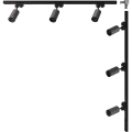 Zuma Line - Illuminazione spot per sistema 6xGU10/35W/230V nera