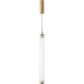 Zuma Line - Lampada a sospensione LED dimmerabile su cavo LED/26W/230V 2700-6500K oro + telecomando