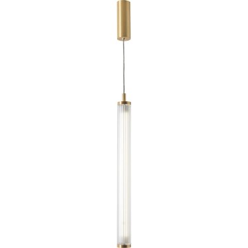 Zuma Line - Lampada a sospensione LED dimmerabile su cavo LED/26W/230V 2700-6500K oro + telecomando
