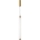 Zuma Line - Lampada a sospensione LED dimmerabile su cavo LED/26W/230V 2700-6500K oro + telecomando