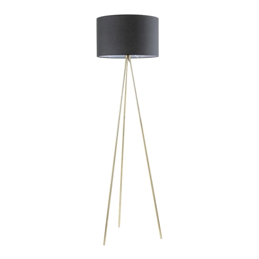 Zuma Line - Lampada con piedistallo 1xE27/40W/230V nero/oro