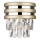 Zuma Line - Lampada da parete 1xG9/42W/230V oro/cromo lucido