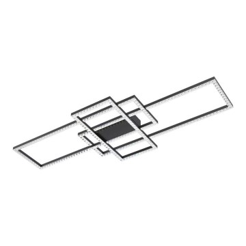 Zuma Line - Lampada da soffitto dimmerabile a LED con cristalli LED/52W/230V 2700-6000K nero + telecomando