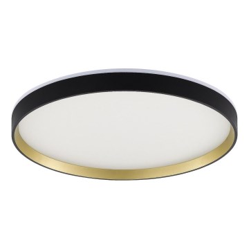 Zuma Line - Lampada da soffitto dimmerabile LED RGBW LED/32W/230V + LED/8W 3000-6000K nero/oro + telecomando