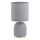Zuma Line - Lampada da tavolo 1xE14/40W/230V grigio/oro
