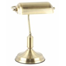 Zuma Line - Lampada da tavolo 1xE27/40W/230V oro