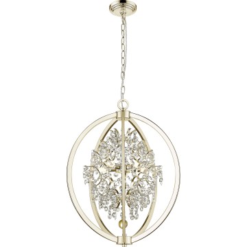 Zuma Line - Lampadario a catena 5xG9/42W/230V ottone