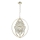 Zuma Line - Lampadario a catena 5xG9/42W/230V ottone