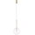 Zuma Line - Lampadario a cavo 1xG4/2W/230V oro