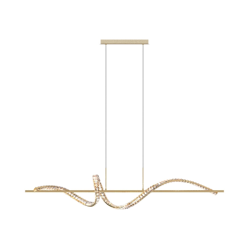 Zuma Line - Lampadario a cristallo dimmerabile a LED su cavo LED/24,5W/230V 2700-6000K + telecomando