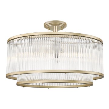Zuma Line - Lampadario a plafone 6xE14/60W/230V oro