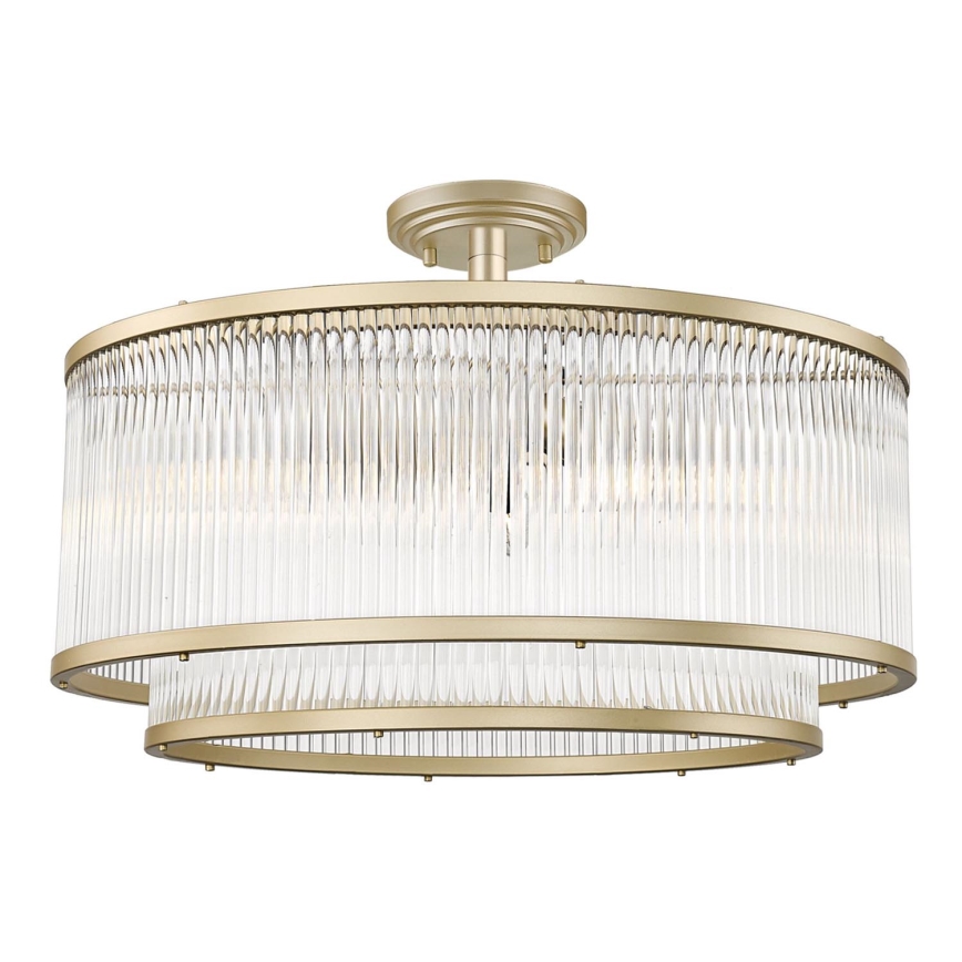Zuma Line - Lampadario a plafone 6xE14/60W/230V oro