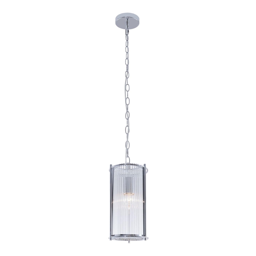 Zuma Line - Lampadario a sospensione con catena 1xE27/40W/230V cromo lucido