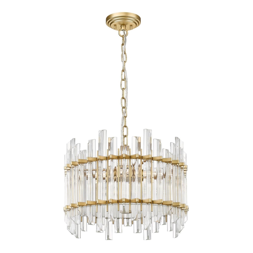 Zuma Line - Lampadario a sospensione con catena 6xG9/42W/230V oro