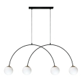 Zuma Line - Lampadario a sospensione con cavo 4xE14/10W/230V nero