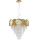Zuma Line - Lampadario a sospensione con cavo 7xG9/28W/230V dorato