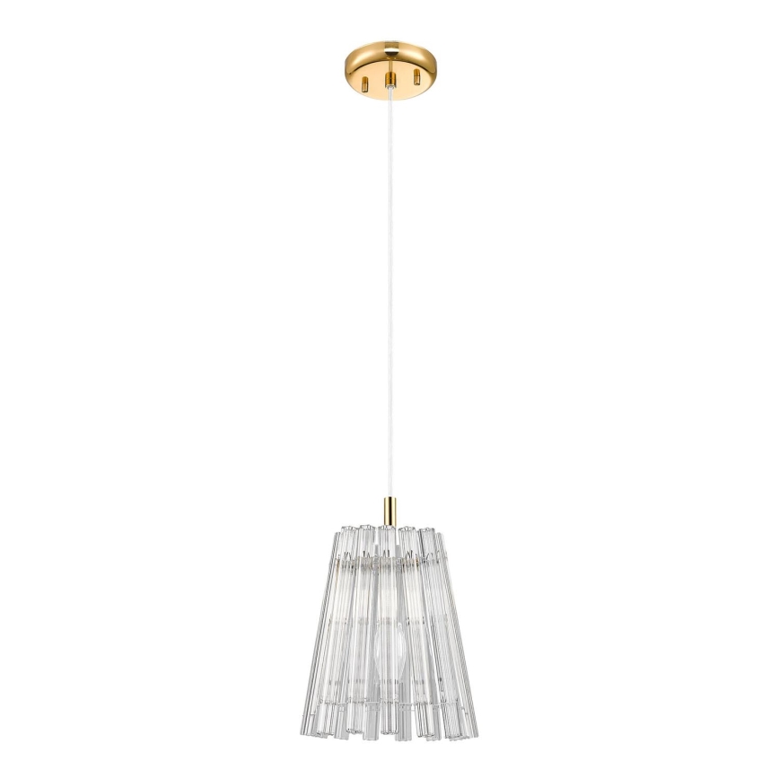 Zuma Line - Lampadario a sospensione con filo 1xE14/40W/230V oro