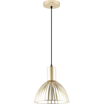 Zuma Line - Lampadario a sospensione con filo 1xE27/40W/230V diametro 25 cm oro