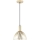 Zuma Line - Lampadario a sospensione con filo 1xE27/40W/230V diametro 25 cm oro