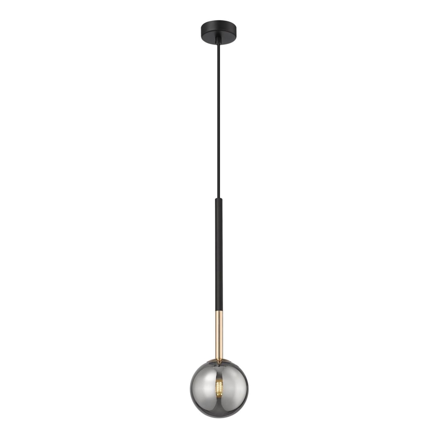 Zuma Line - Lampadario a sospensione con filo 1xG9/4W/230V nero