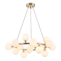Zuma Line - Lampadario a sospensione con filo 20xG9/28W/230V oro