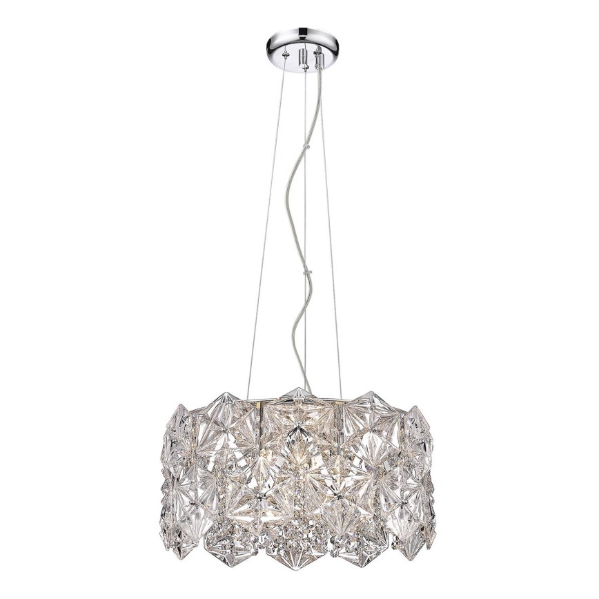 Zuma Line - Lampadario a sospensione con filo 5xG9/33W/230V cromo lucido