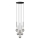 Zuma Line - Lampadario a sospensione con filo 7xG9/4W/230V nero