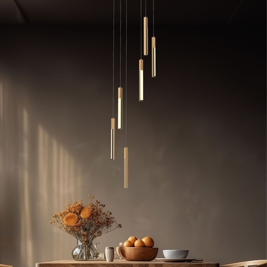 Zuma Line - Lampadario a sospensione con filo LED dimmerabile LED/25W/230V