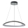 Zuma Line - Lampadario a sospensione con filo LED dimmerabile LED/34W/230V 3000K nero cromo lucido