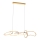 Zuma Line - Lampadario a sospensione con filo LED dimmerabile LED/56W/230V oro