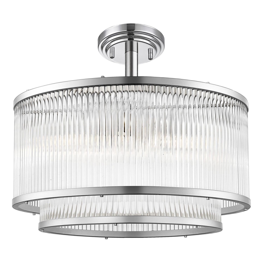 Zuma Line - Lampadario a sospensione con supporto rigido 5xE14/60W/230V cromo lucido