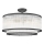 Zuma Line - Lampadario a sospensione con supporto rigido 6xE14/60W/230V nero