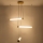 Zuma Line - Lampadario a sospensione LED dimmerabile su cavo LED/64W/230V 2700-6500K dorato + telecomando